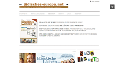 Desktop Screenshot of juedisches-europa.net